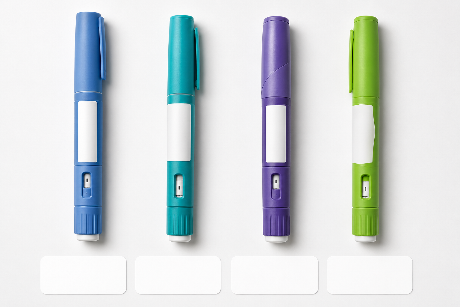 Ozempic vs Wegovy vs Mounjaro vs Zepbound GLP-1 drug comparison chart