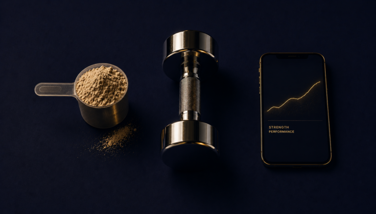 Three items representing the protein, training, and rate of loss levers